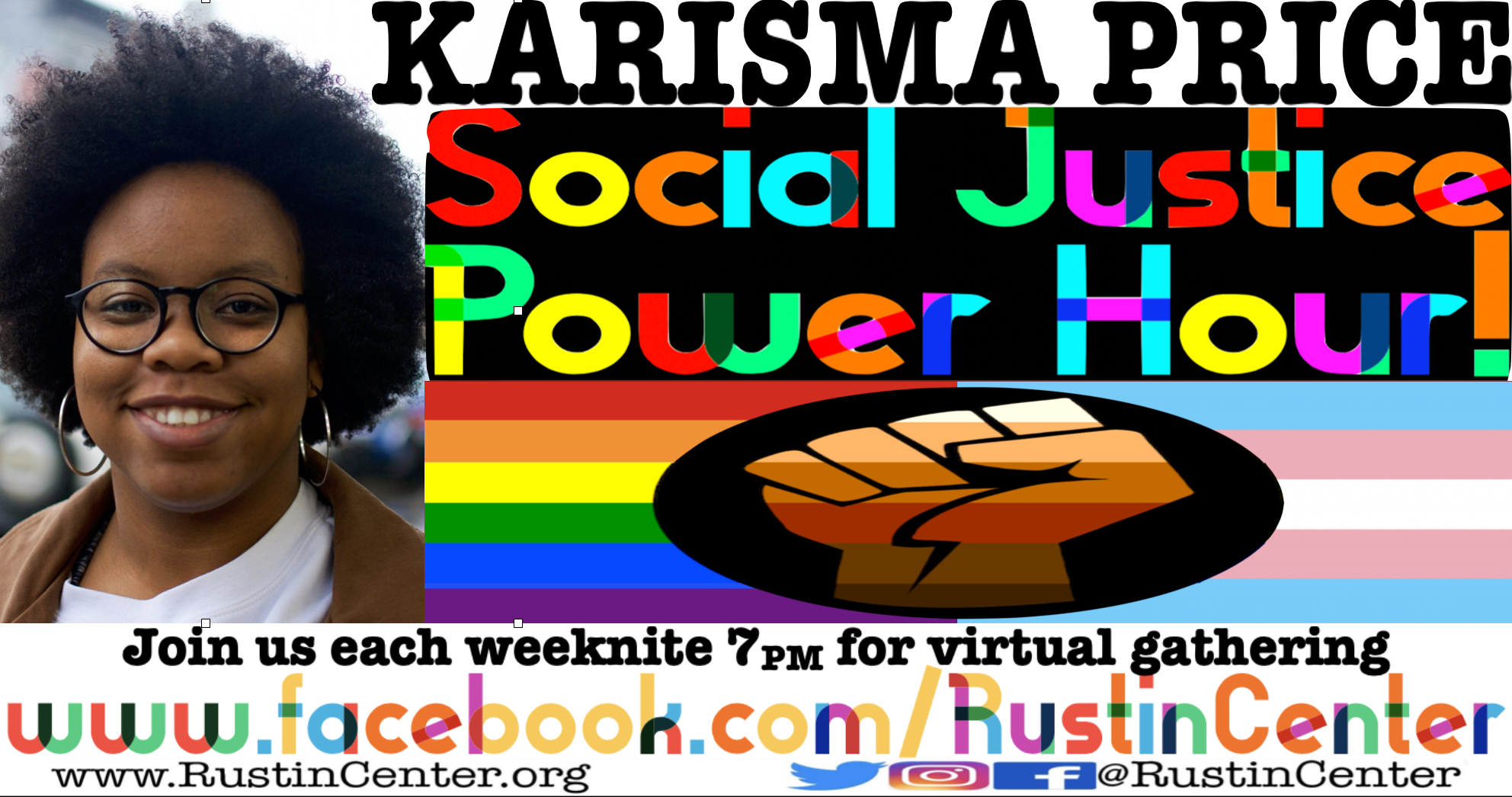 Social Justice Power Hour~ KARISMA PRICE