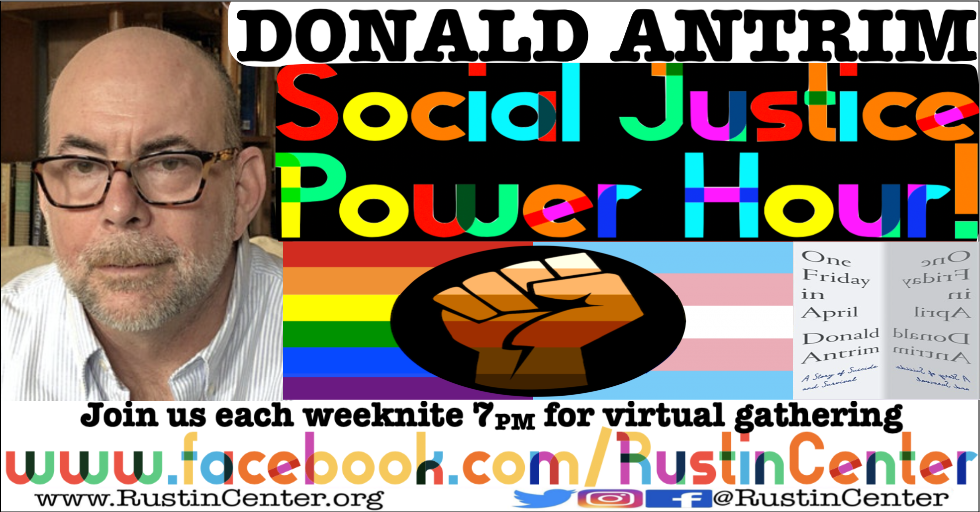 Donald Antrim * Social Justice Power Hour
