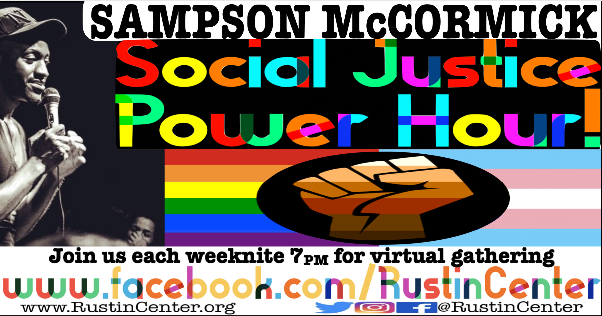 Sampson McCormick * Social Justice Power Hour