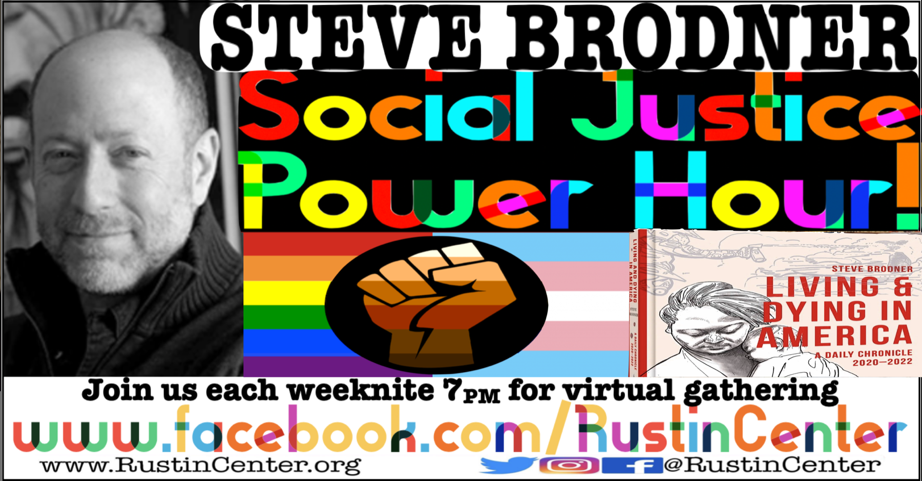 Steve Brodner * Social Justice Power Hour!