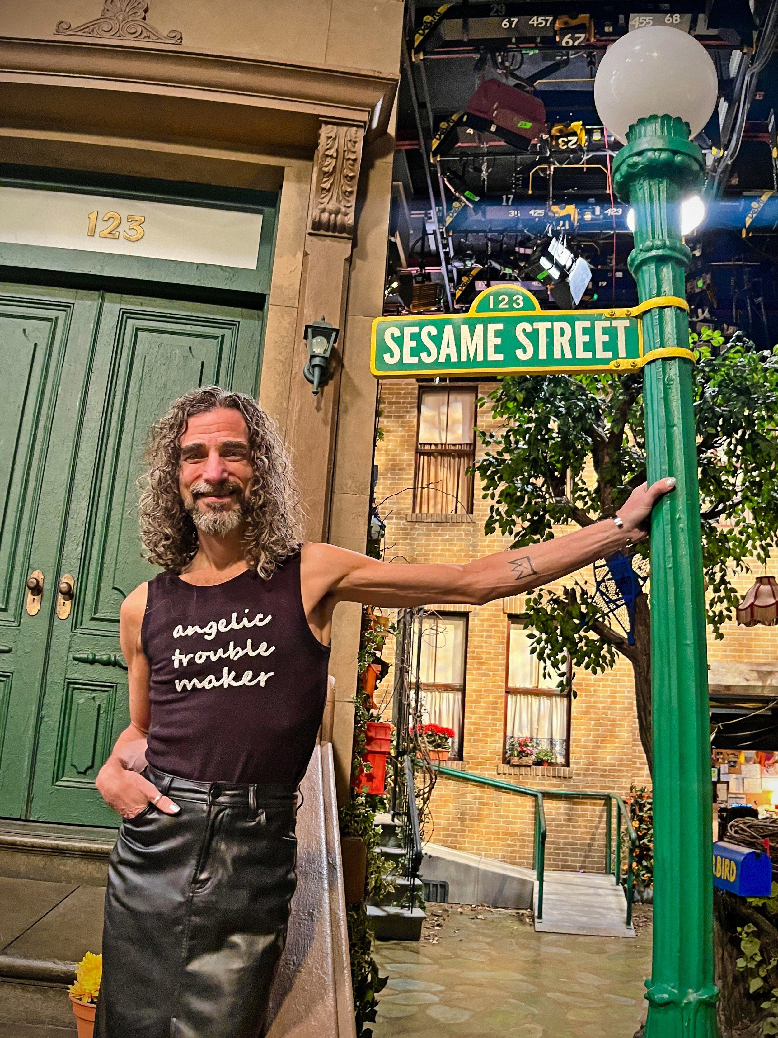 BRCSJ Chief Activist Robt Martin Seda-Schreiber visits freakin' Sesame Street, welcomed by Beloved Board Member Alan Muraoka!13.jpg