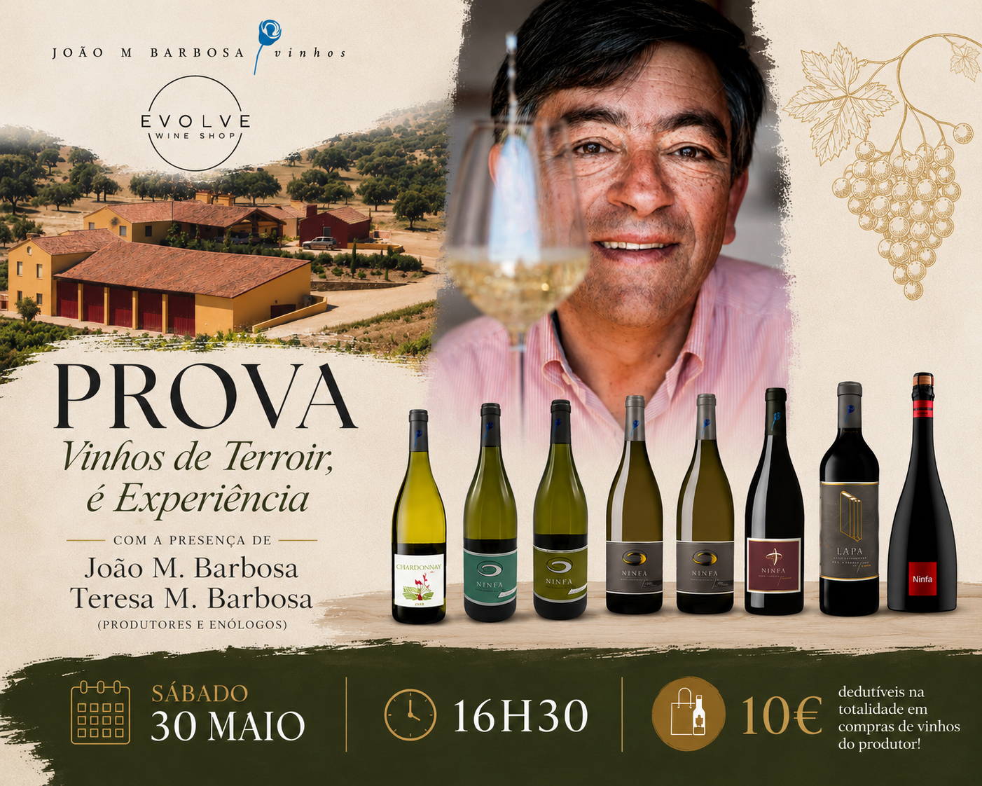Prova Vínica João M. Barbosa Vinhos