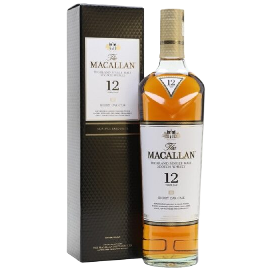 Whisky Macallan Single Malt Sherry Oak 12 anos 70cl