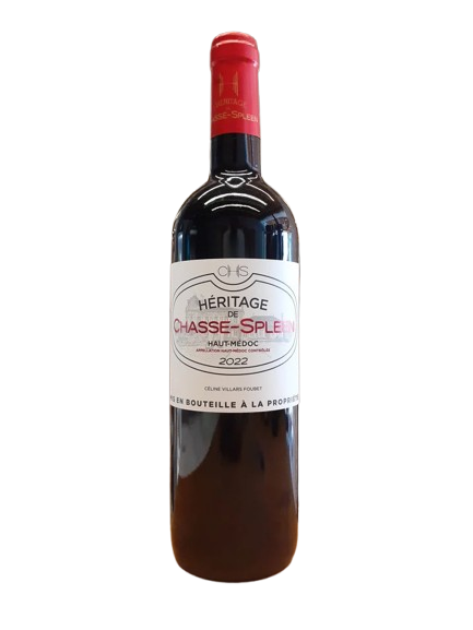 Vinho Tinto Heritage de Chasse Spleen 2022 75cl