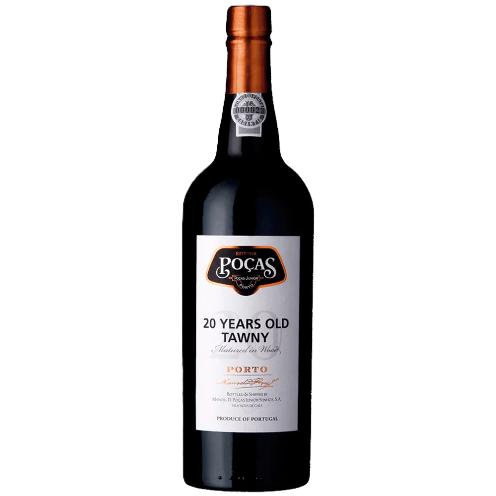 Vinho Porto Poças Tawny 20 anos 75cl