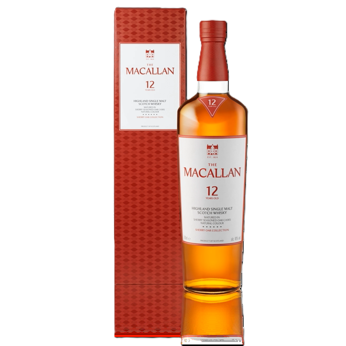 Whisky Macallan Single Malt Sherry Oak 12 anos 70cl