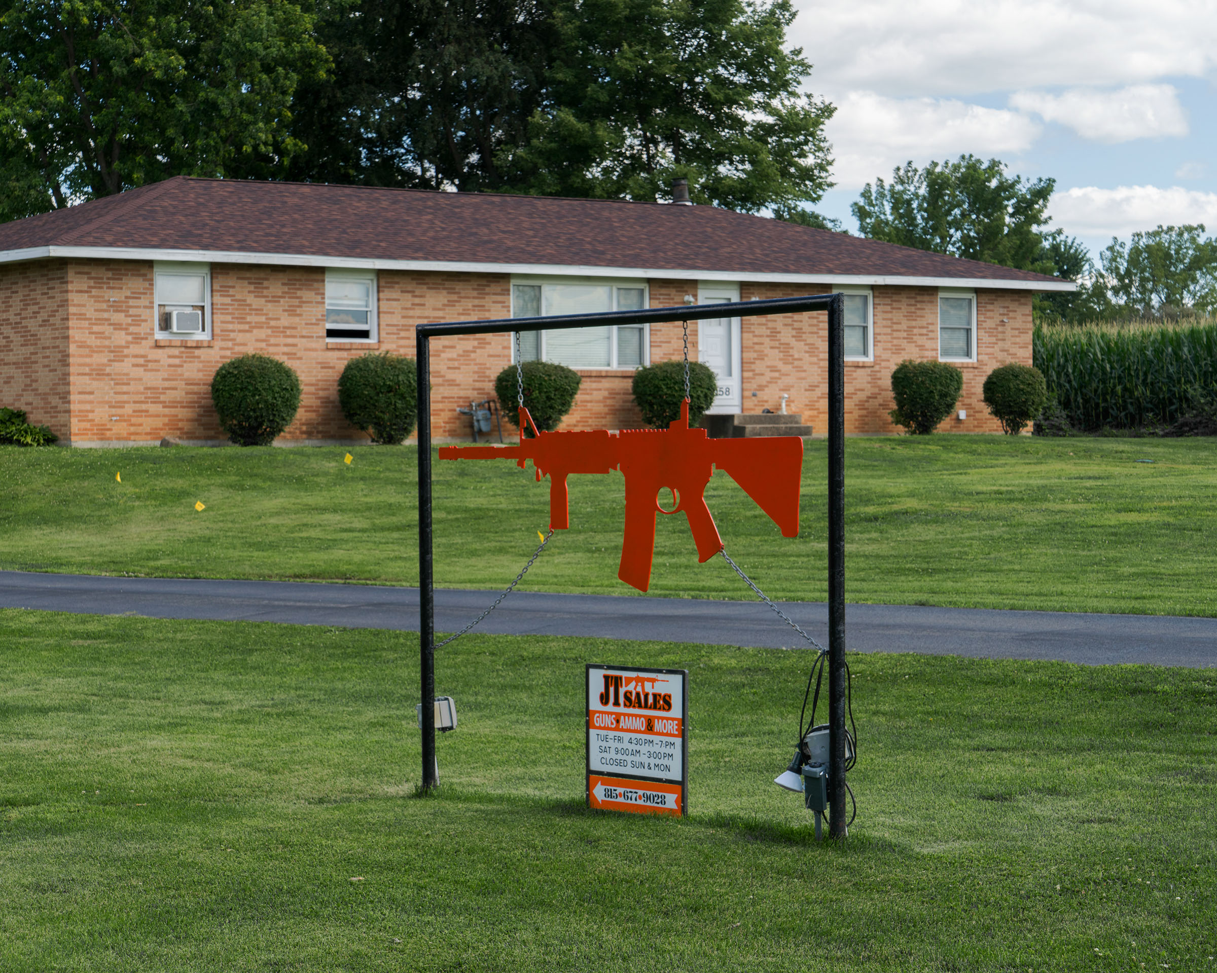 Dixon, IL, population 15,733. Boyhood home from 1920–1932 of actor and former President Ronald Reagan (1911– 2004). Photo: 2017