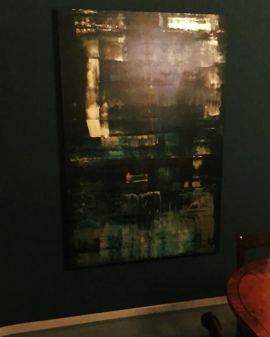 sold painting at a client's home