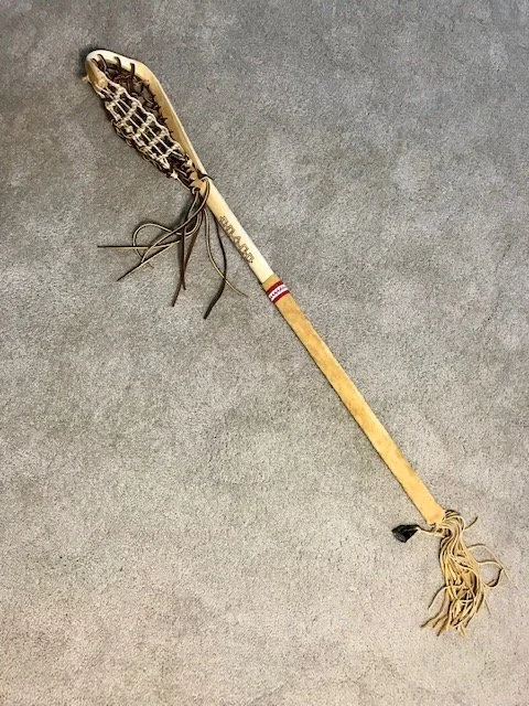 Custom Lacrosse Stick with Deerskin Pa.jpg