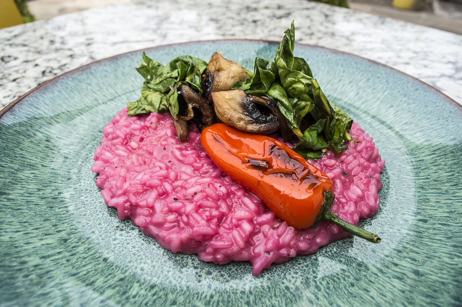 Arroz de betabeles, Manzanilla