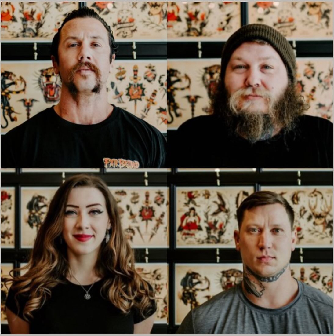 Team @twosonstattoo follow all 4 of our tattooers on their own IG pages @paulboschtattoo @willpaultattoos @sknapp_ink @twangsaw