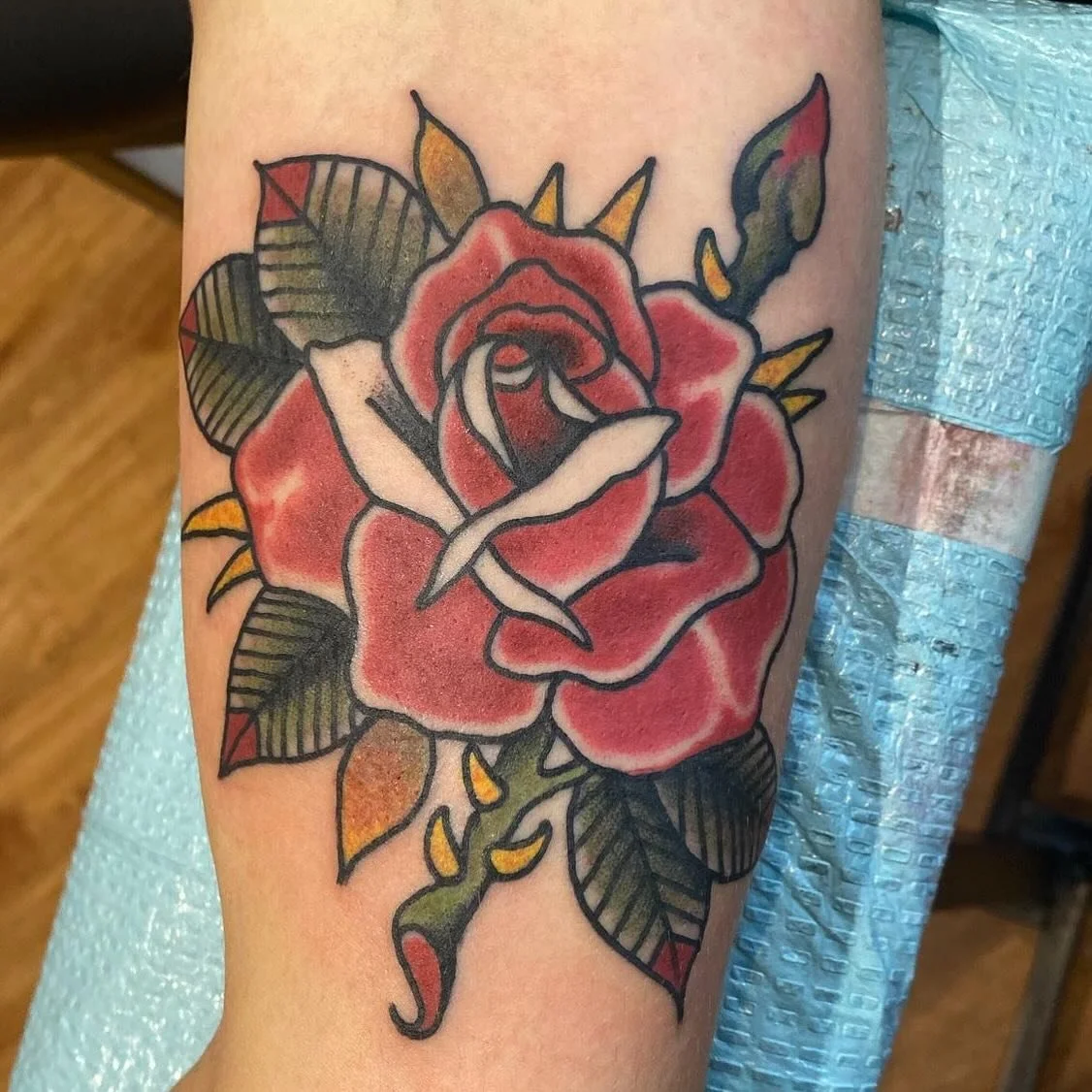 Classic styles tattooed by @willpaultattoos We are open Mon-Sat 12-8pm. Appointments booked and Walk-ins welcomed! @twosonstattoo @twosonstattoo @twosonstattoo