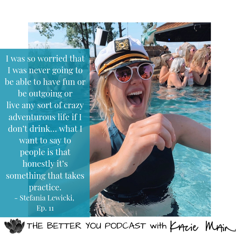 Ep. 11 On Drinking with A Sober Friend, Stefania Lewicki