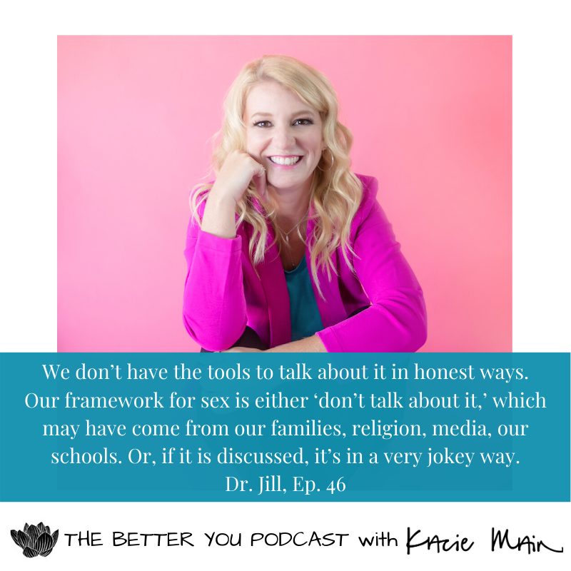 Ep. 46: What Are You Really Bringing into the Bedroom? And What Do You Want To? with Sexologist Jill McDevitt, PhD
