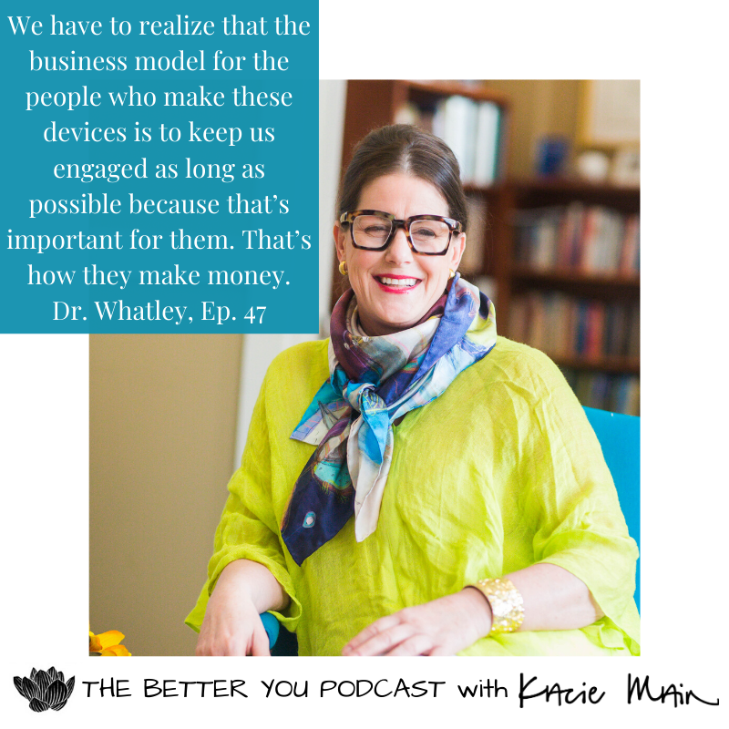 Ep. 47: Breaking Our Device Addiction with Dr. Lori Whatley