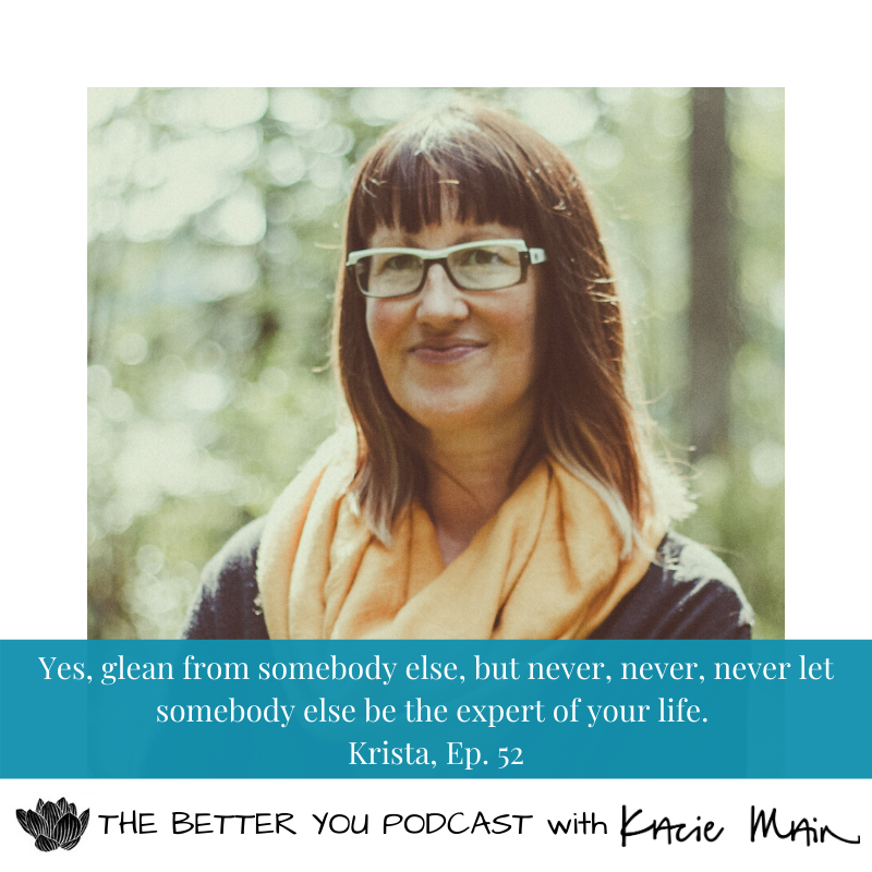 Ep. 52: You’re Imperfect, Life is Messy, Show Up Anyway with Krista O'Reilly-Davi-Digui