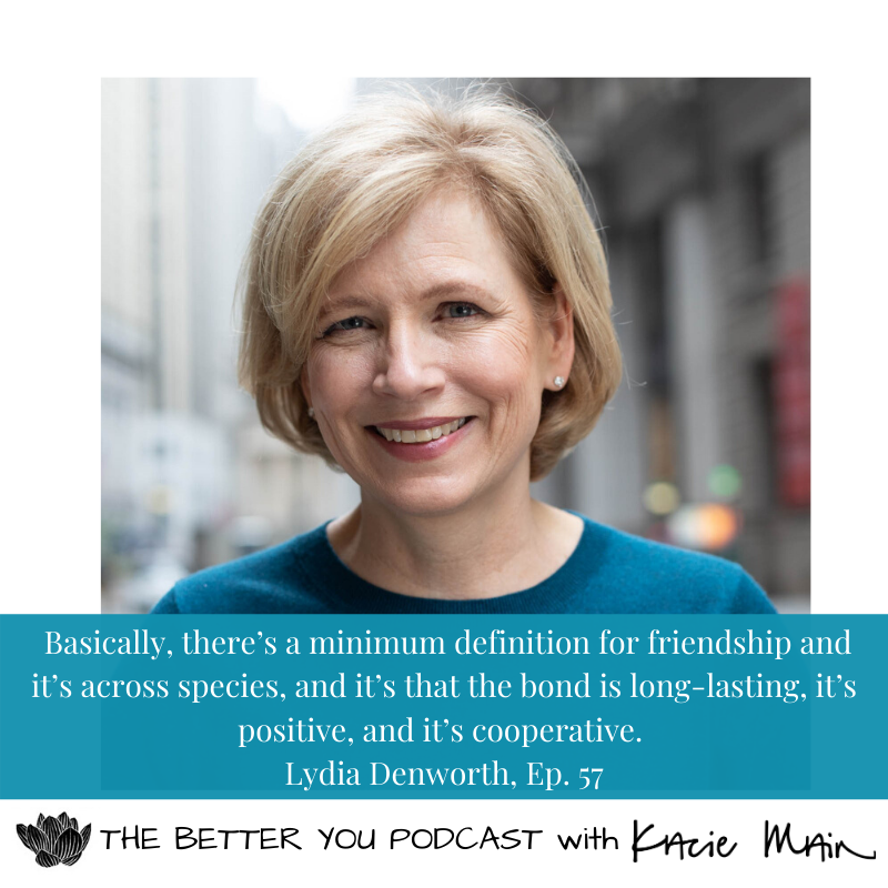 Ep. 57: The Science of Friendship &amp; Building Your Tribe with Lydia Denworth