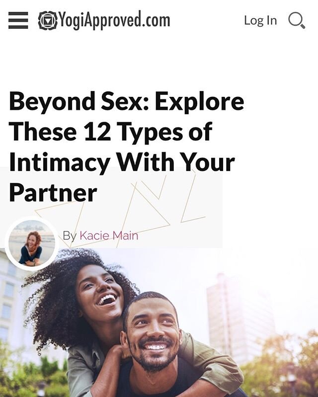 intimacy is connection in every sense of the word.
thank you @kristie_overstreet and @yogiapproved for making this article possible!
read on @yogiapproved or link in bio .
.
.
.
.
#relationshipadvice #relationships #marriagematters #relationshiptalk 