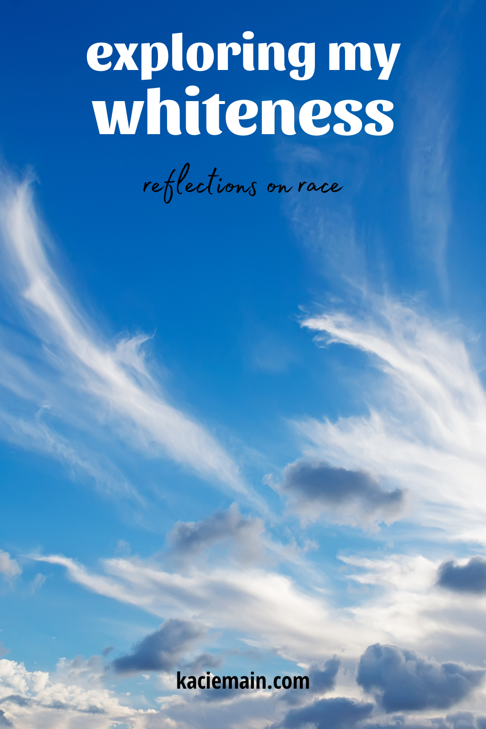 exploring my whiteness