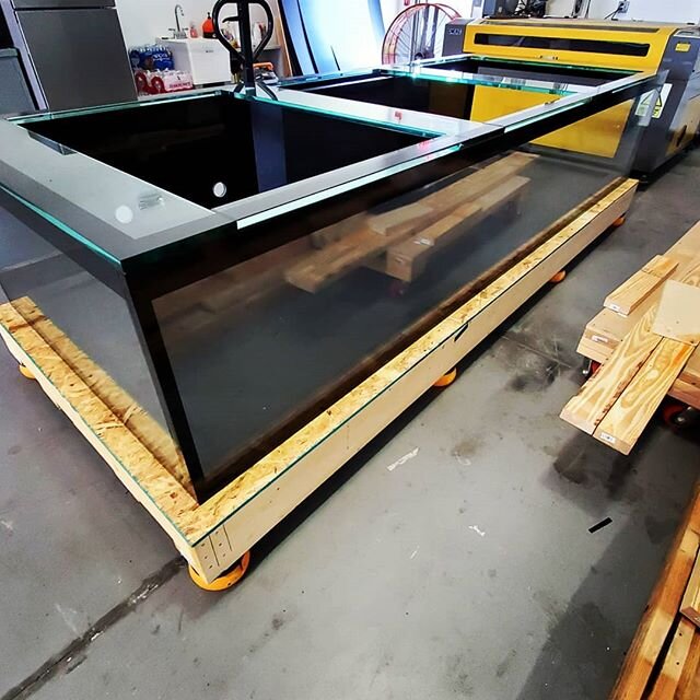 One of the many aquariums we recently build for @tidalgardens. This is one is 628G: 126&quot;L X 48&quot;W X 24&quot;H. #reefsavvy #tidalgardens #2020 #whenonlythebestwilldo #aquariumsofinstagram #aquariumdesign