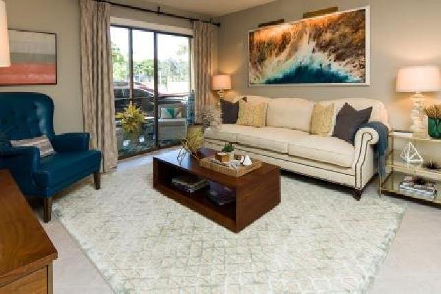 Mizner Court living room