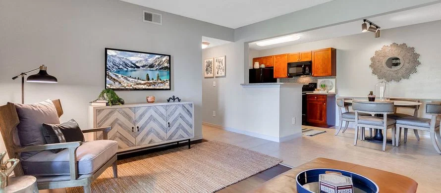Sun Lake living room