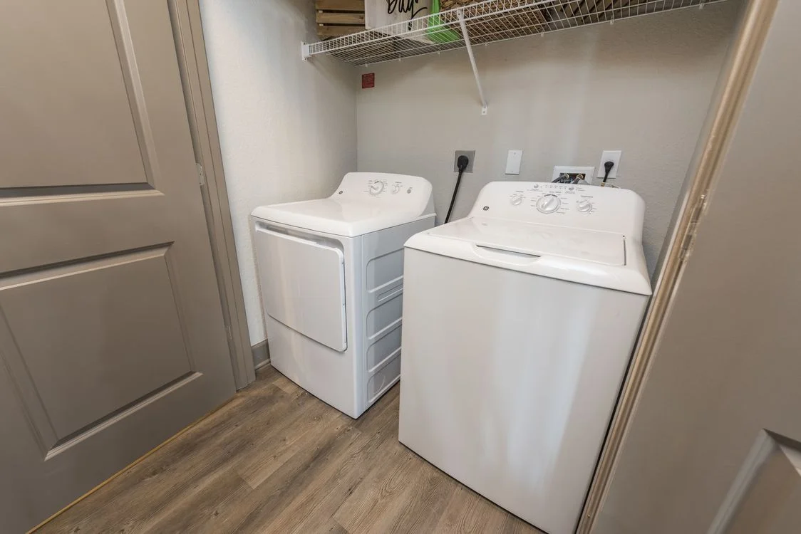 Laundry room at the Addison