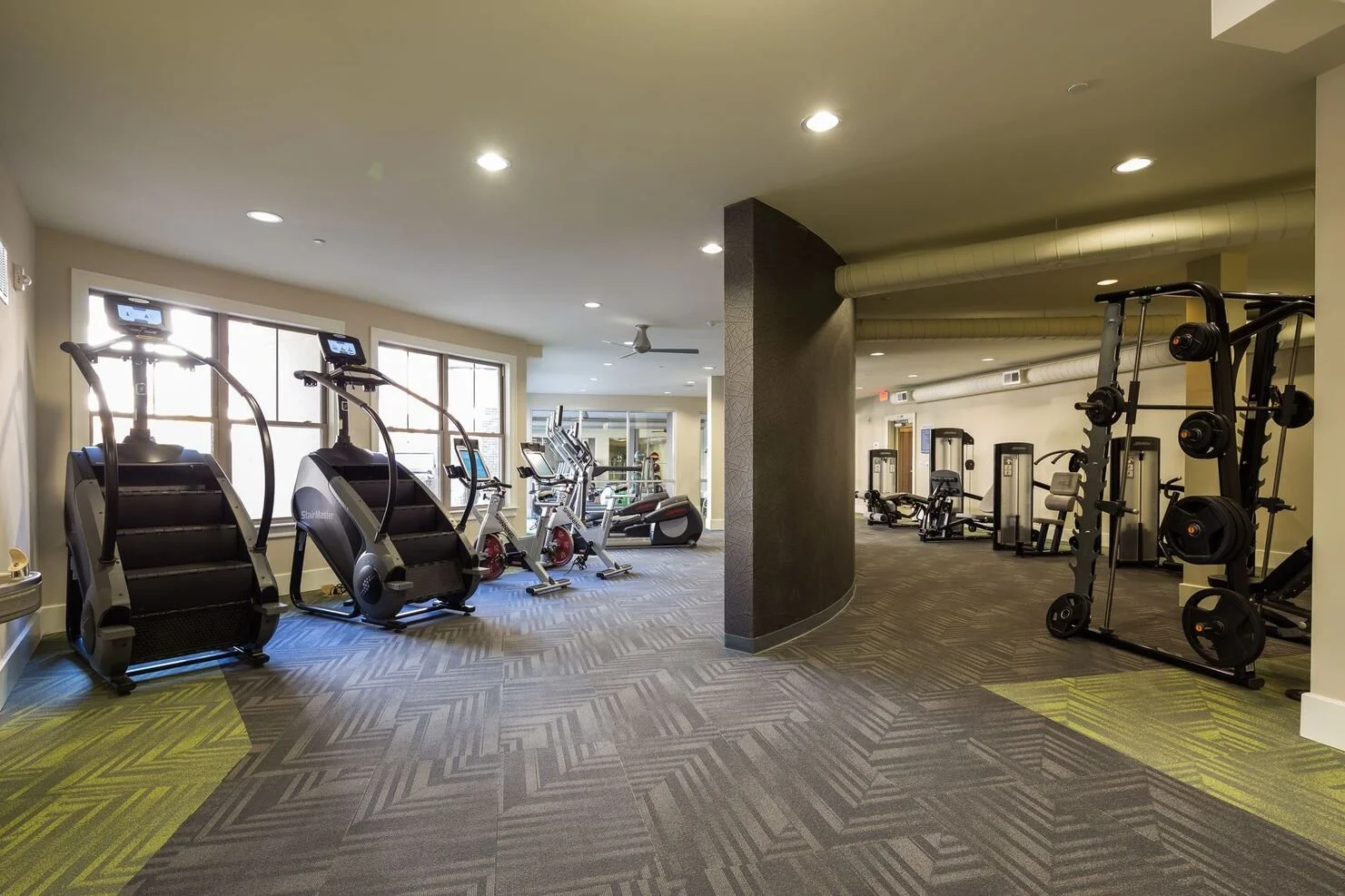 One Metro Center gym