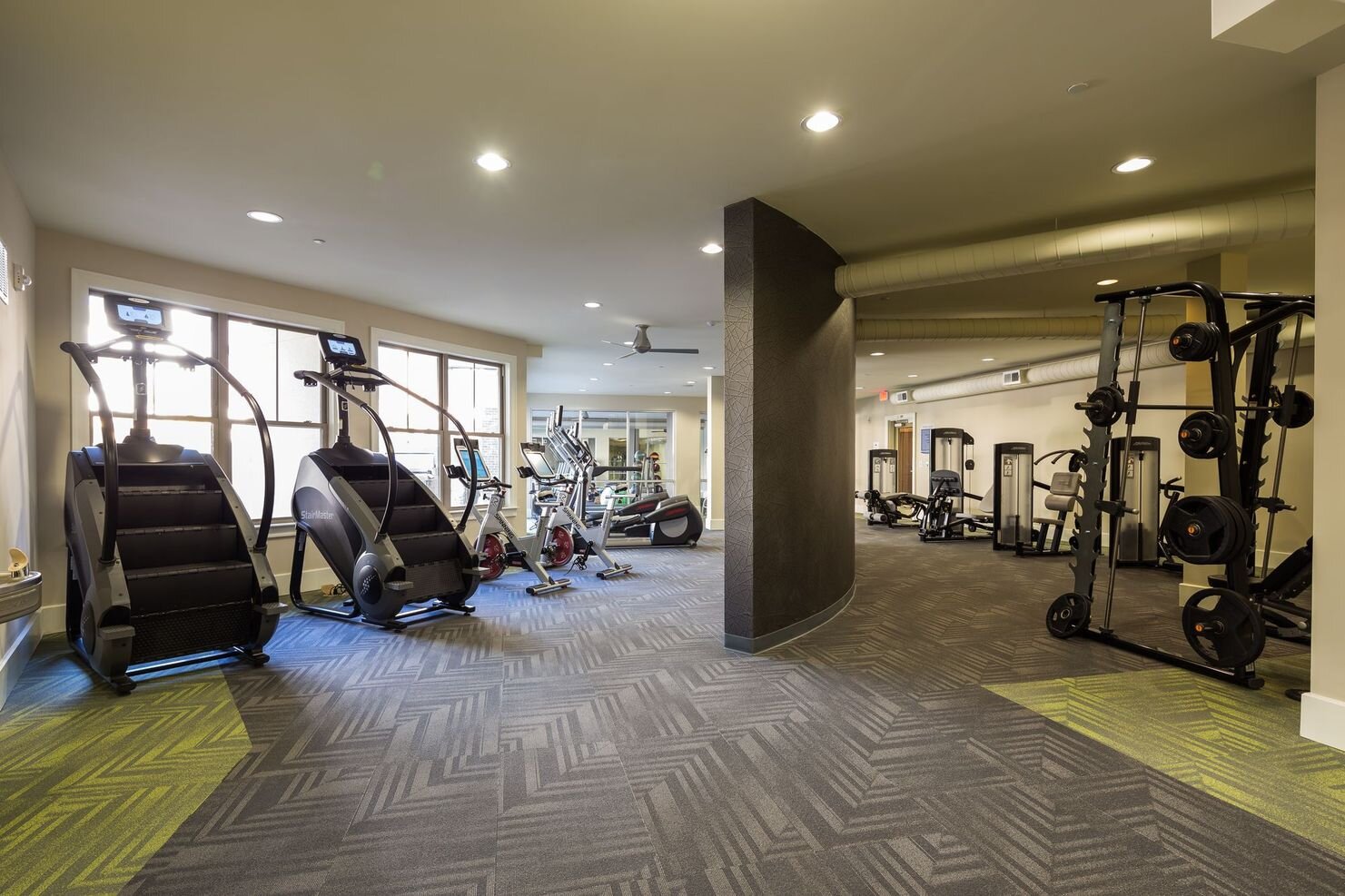 One Metro Center gym