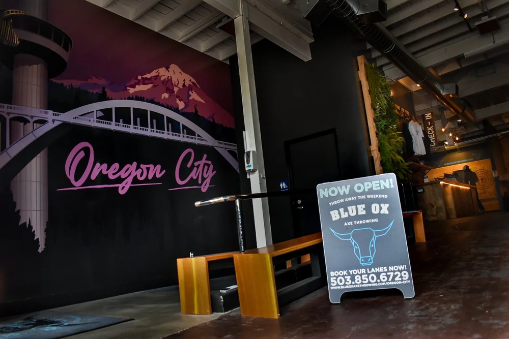 Oregon City Facility — Blue Ox Axe Throwing