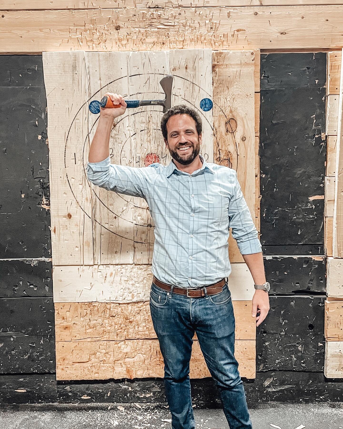 Andrew had a near perfect score in our last man standing tournament! The Honeywell Champion!