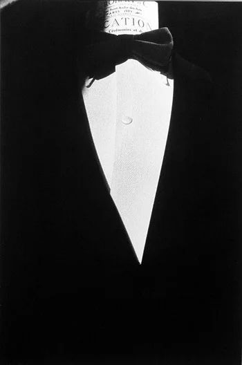 folded tuxedo
