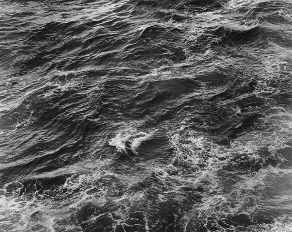 turbulent ocean water