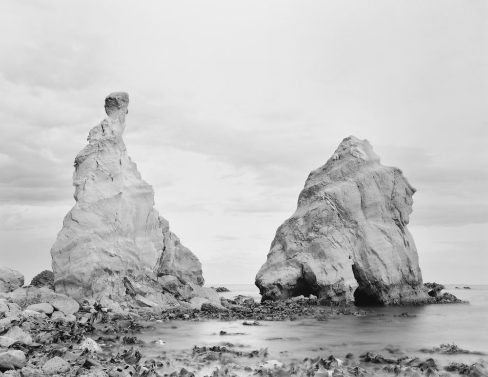 large rock coastline