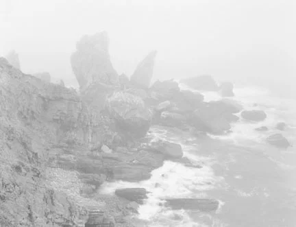 rocky jetty coastline