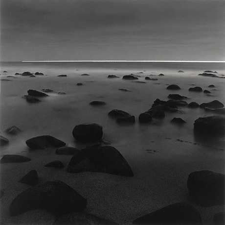 Passing Ship, rocks beach