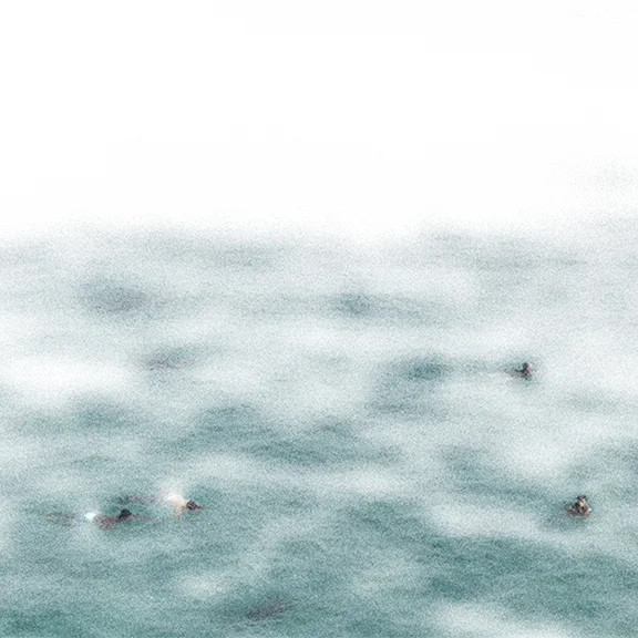 view of swimmers