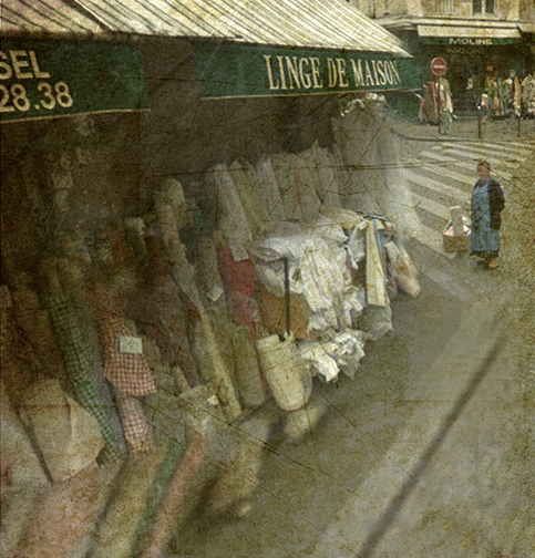 fabric store on street