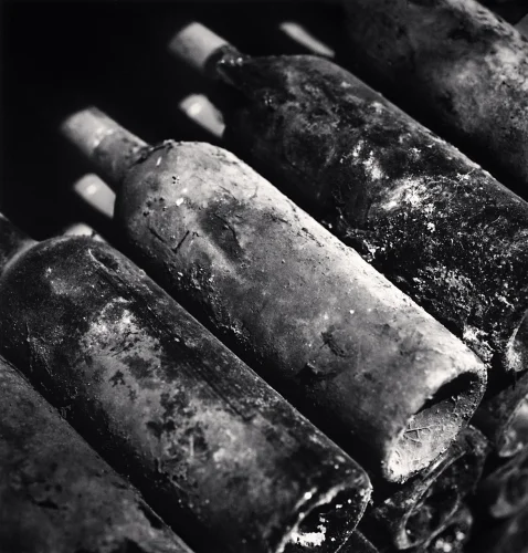 ancient wine bottles