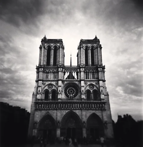Notre Dame, Paris front view