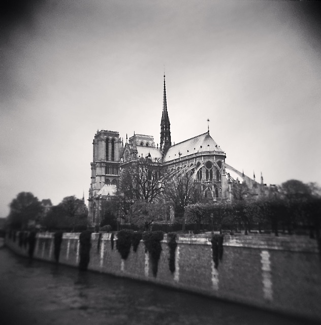 west view Notre Dame