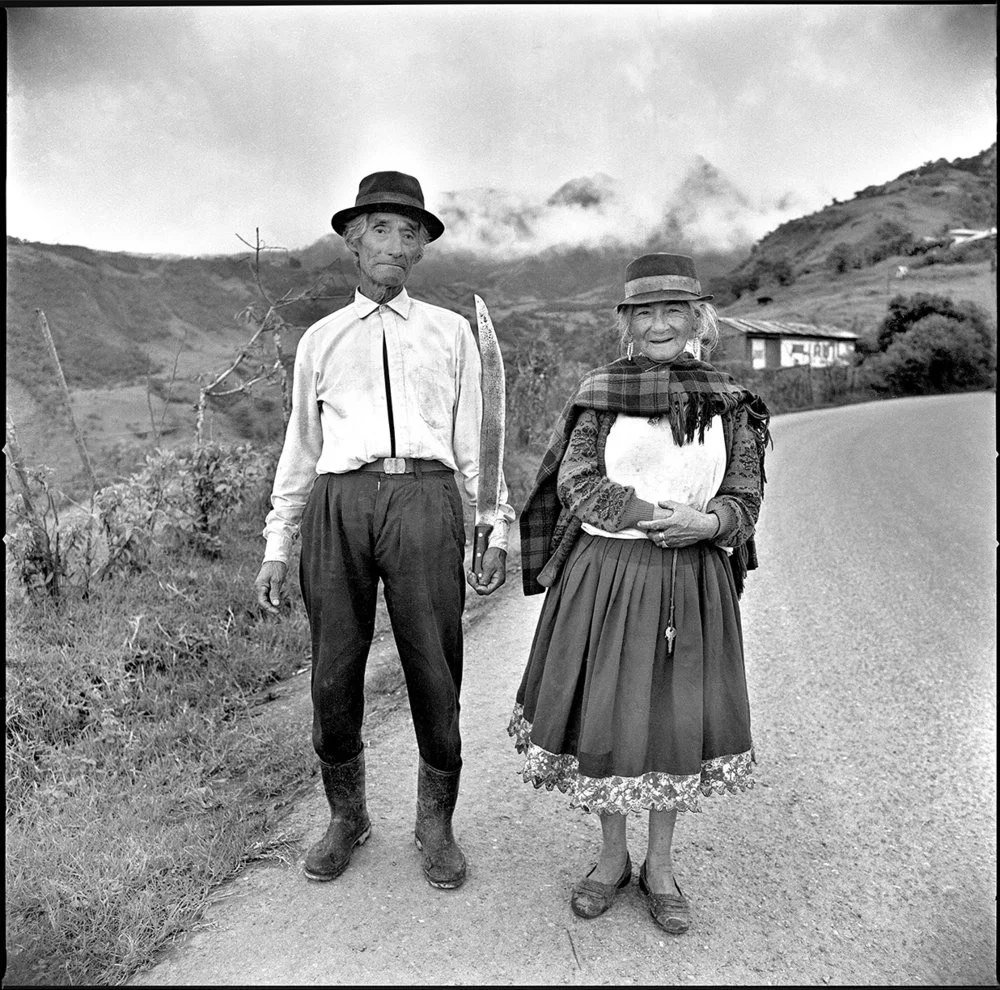 man woman folk dress