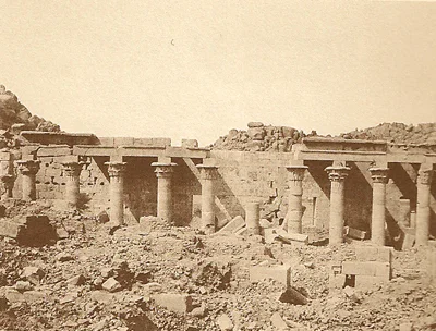 Pillars and ruins