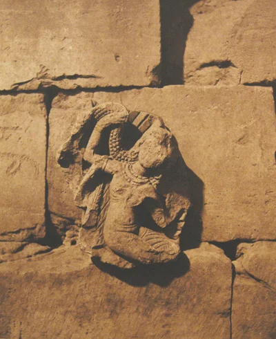 detail of goddess sculpture