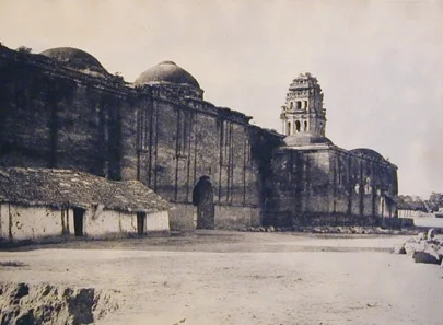 desert walled city