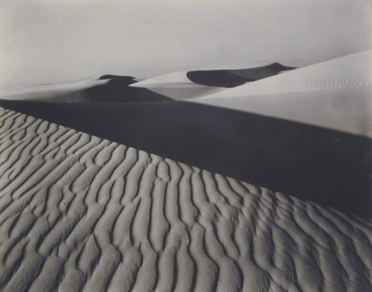 vast shadowy dune scene