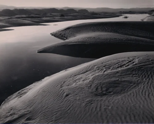 reflective water inlet vast dunescape