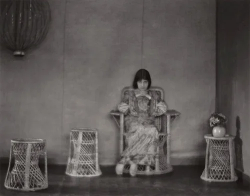 woman ratan furniture