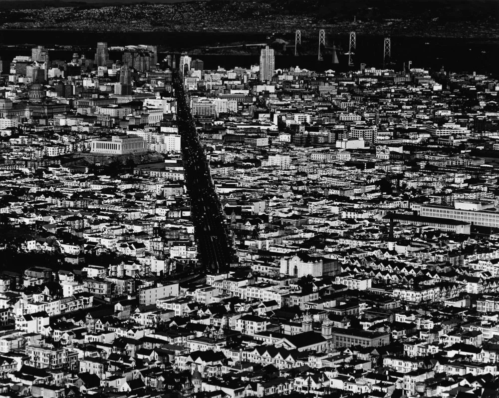 san francisco black and white