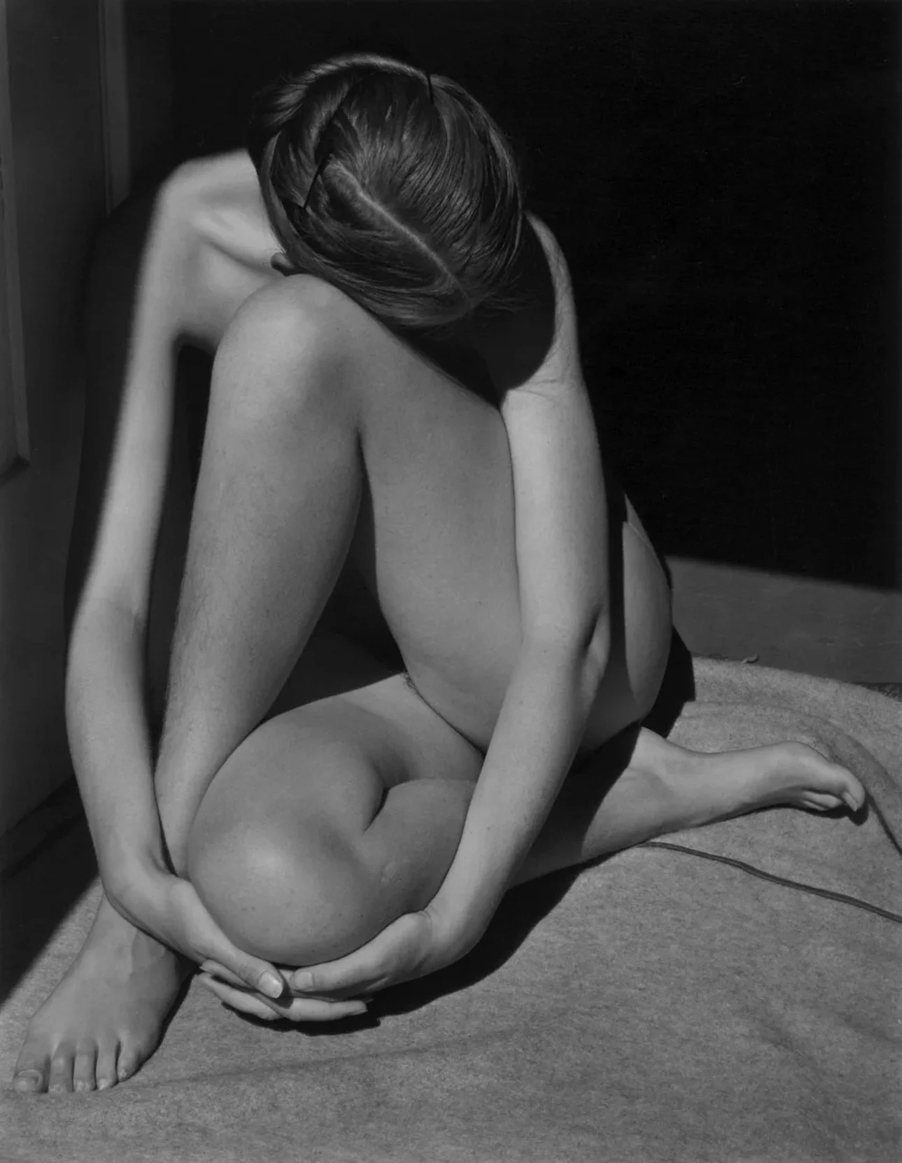 Just in&hellip;Edward Weston&rsquo;s iconic &ldquo;Nude in Doorway&rdquo; ~ 227N taken in 1936. The print made by Cole Weston from the original negative is in beautiful condition. Edward didn&rsquo;t care for the shadow across her arm; Charis the bob